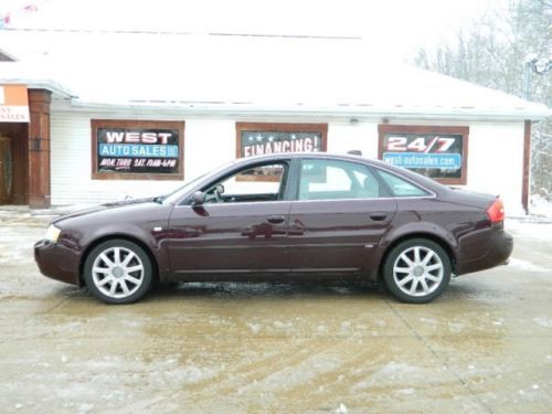 2004 audi a6 4dr sdn 2.7t s-line quattro auto leather m