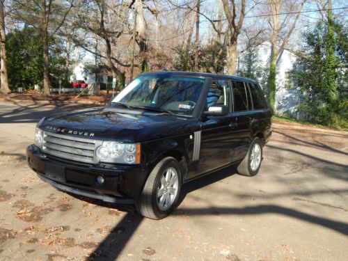 2006 land rover range rover hse sport utility 4-door 4.4l