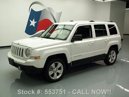2012 jeep patriot limited htd leather nav alloys 12k mi texas direct auto