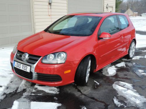 2008 volkswagen r32- navigation- sunroof- leather- awd- hatchback- 2 owner- v6