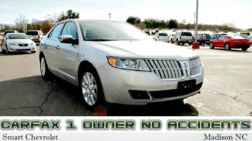 Lincoln mkz hybrid black leather carfax  certified 1 owner no accidents  clean