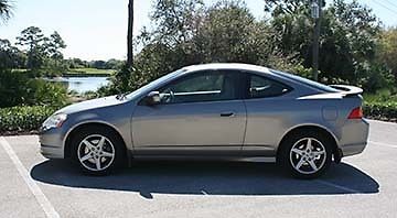 2004 acura rsx type s, excellent condition, 55000 mi., fl car, 6-speed