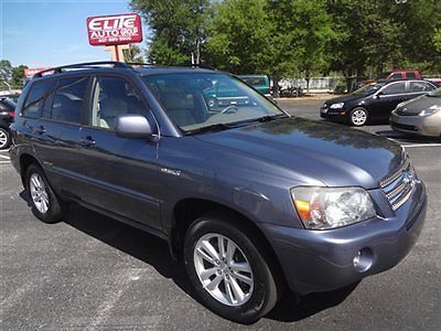 2006 highlander hybrid limited~3rd row~leather~sunroof~jbl sound~gas saver~wow