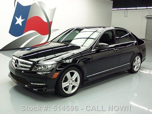 2011 mercedes-benz c300 sport automatic sunroof 44k mi texas direct auto