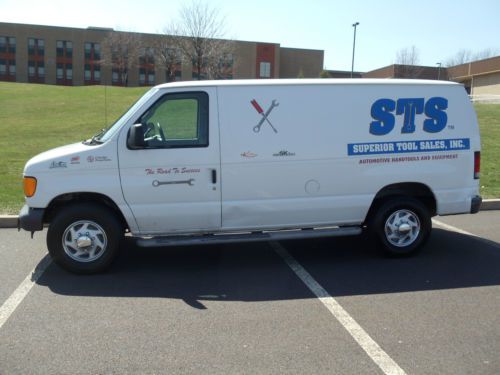 2006 ford e250 cargo van v8 4.6l auto loaded