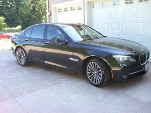 2009 bmw 750i base sedan 4-door 4.4l