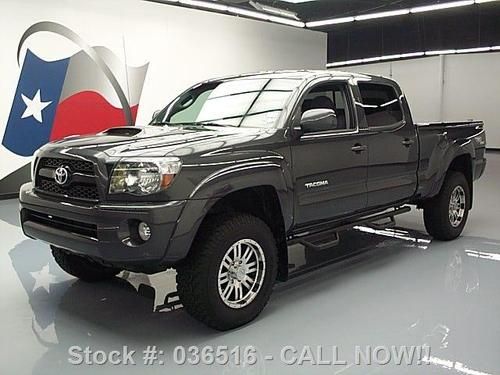 2011 toyota tacoma dbl cab 4x4 trd sport rear cam 39k! texas direct auto