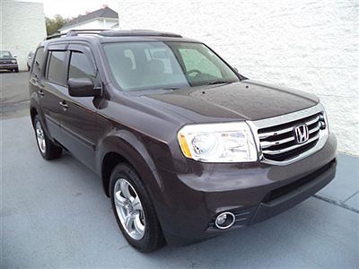 Honda pilot ex-l/nav low miles 4 dr suv automatic gasoline 3.5l v6 mpi sohc 24v