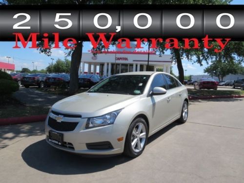 2013 chevrolet cruz 2lt leather warranty we finance