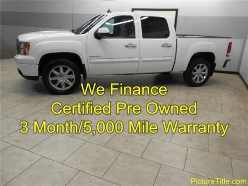 10 gmc sierra denali gps navi camera sunroof warranty we finance 1 texas owner