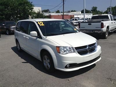 Dodge grand caravan crew low miles van automatic 3.6l v6 cyl engine white