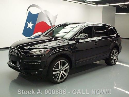 2012 audi q7 3.0t quattro s line prestige awd nav 25k texas direct auto