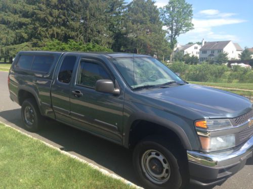 2007 chevrolet colorado extended cab 4x4- low miles - $11500 (howell)