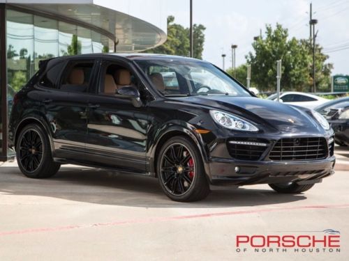 2014 porsche cayenne turbo burmester nav 21 wheels sport design natural leather