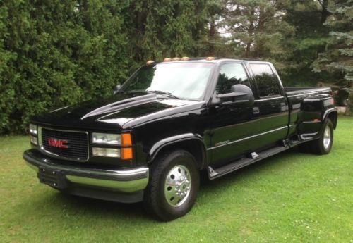 1997 gmc  crew cab dually  43.000    original miles