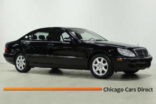 05 s500 4matic navigation 6cd bose xenon black on black