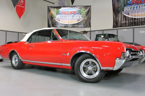 1967 oldsmobile cutlass supreme convertible 400ci, california, no rust, restored