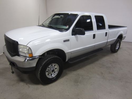 02 ford f350 xlt super duty 7.3l v8 turbo diesel crewcab long bed auto 4wd 80pix