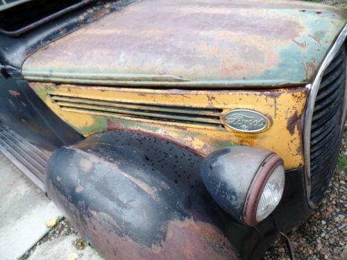 1939 ford f1, 1/2 ton truck, short bed step-side, v8 flathead engine