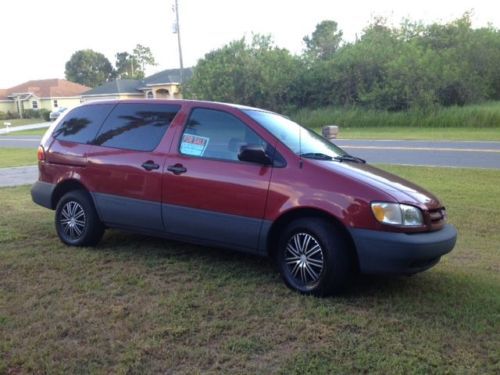 1998 toyota sienna le mini passenger van 5-door 3.0l