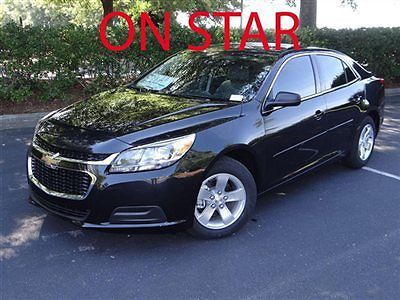 Chevrolet malibu 4dr sedan ls w/1ls new automatic gasoline 2.5l 4 cyl black gran