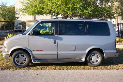 Chevrolet astro passenger, awd 4x4