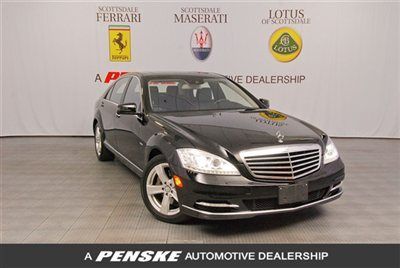 2012 mercedes s550 - black/black-12k miles-ventilated seats- save $$$ -like 2011