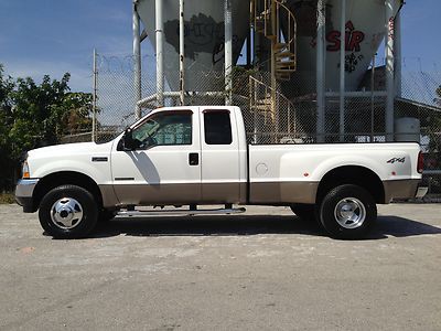 7.3 liter powerstroke diesel 4x4 *lariat* dually 4 door supercab  *heated seats*