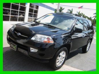 03 black awd 3.5l v6 7-passenger suv *leather &amp; wood steering wheel *rear camera