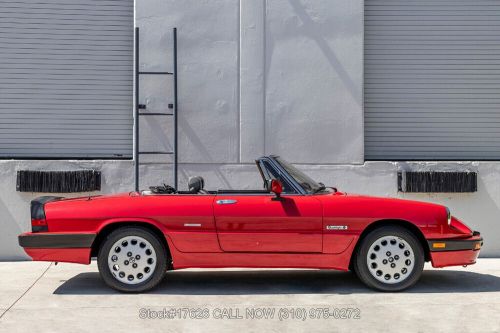 1989 alfa romeo spider quadrifoglio