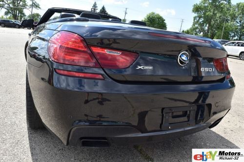 2017 bmw 6-series awd 650i xdrive m package-edition(convertible)