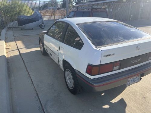 1986 honda civic 1500 crx