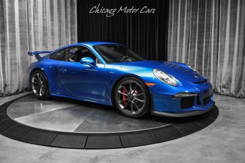 2015 porsche 911 gt3 msrp $153k virtually every service record from