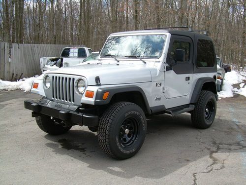 2002 jeep wrangler x sport utility 2-door 4.0l