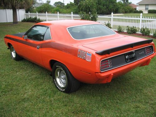 Matching number 1970 cuda! no reserve