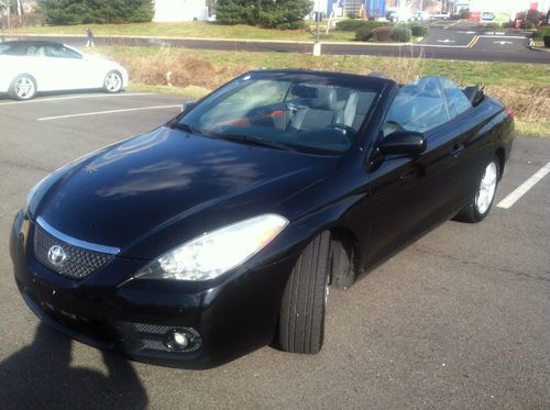 2007 toyota solara sle convertible no reserve