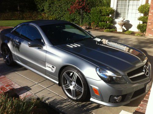 2009 mercedes-benz sl63 amg roadster like sl550, sl65 low miles