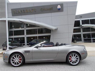 2010 aston martin db9 volante convertible silver black nav loaded low miles v12