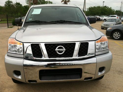 2012 nissan titan sv crew cab pickup 4-door 5.6l salvage