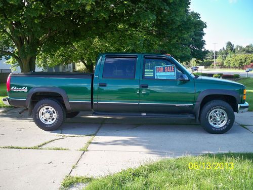 2500 hd crew cab short box chevrolet gmc 1500 454 4x4 1998 1999 k2500