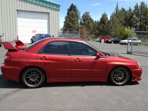 2003 subaru impreza wrx sedan 2.0l, built track/auto x car, clean!