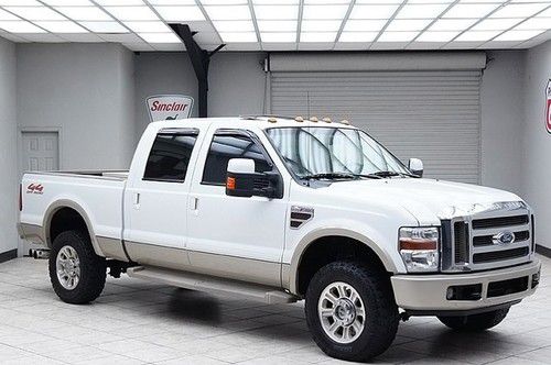 2008 f350 king ranch 4x4 diesel short navigation sunroof powerstroke