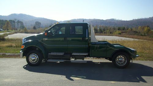 2011 ford f-650 xlt crew cab dual-tech hauler body