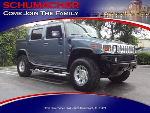 Hummer sut chrome pkg grey heated leather prefered pkg