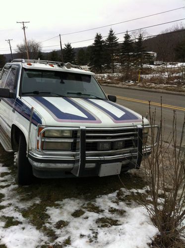 1992 chevrolet c3500 silverado crew cab pickup 4-door 7.4l