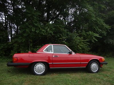 1987 mercedes-benz 560sl, 5.6l v8 fi, automatic, convertible, carfax report