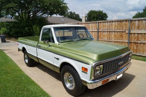 Sell used 1971 Chevy C20 Custom Deluxe in Dallas, Texas, United States