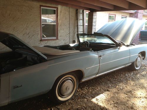 1975 cadillac fleetwood eldorado convertible,  power everything!