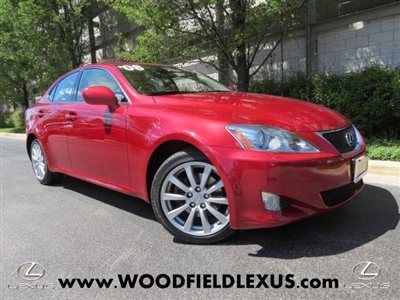 2008 lexus is250; navi; loaded! 1 owner!