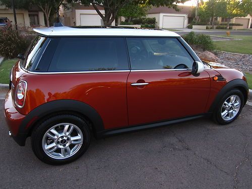 2013 mini cooper hardtop (spice orange)